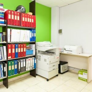 Impresión de documentos, fax y almacenaje de archivos